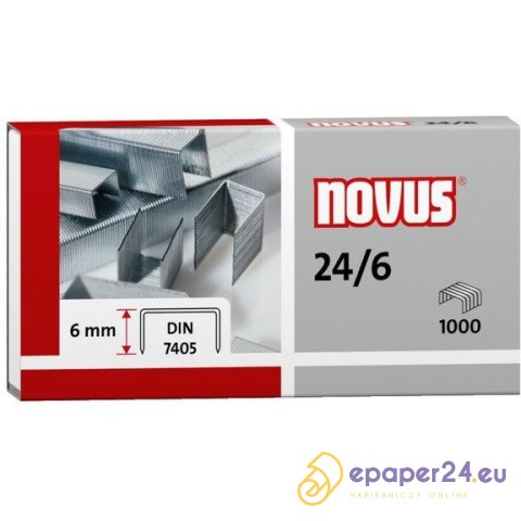 ZSZYWKI NOVUS 24/6 DIN (1000) ZSZYWKI NOVUS 24/6 DIN (1000)