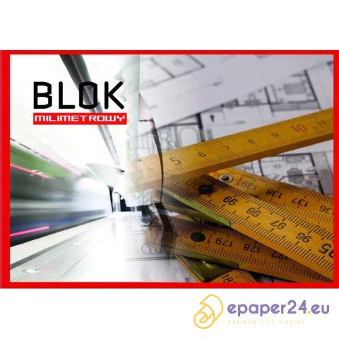 BLOK MILIMETROWY A4/20K BLOK MILIMETROWY A4/20K