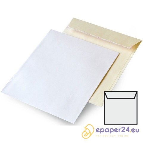 KOPERTY OZDOBNE GALERIA PAPIERU 158*158mm BIAŁE (10) KOPERTY OZDOBNE GALERIA PAPIERU 158*158mm BIAŁE (10)