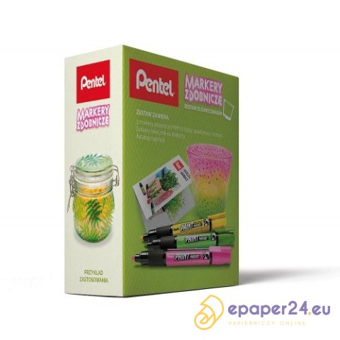 MARKERY OLEJOWE PENTEL MMP20 3 KOLORY+ŚWIECZNIK MARKERY OLEJOWE PENTEL MMP20 3 KOLORY+ŚWIECZNIK