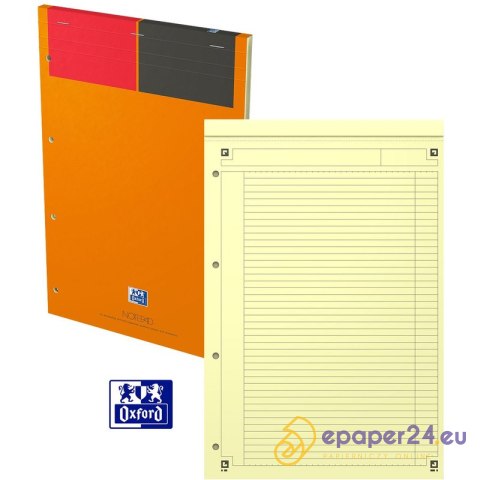NOTATNIK OXFORD NOTEPAD A4+/80K LINIA ŻÓŁTY NOTATNIK OXFORD NOTEPAD A4+/80K LINIA ŻÓŁTY