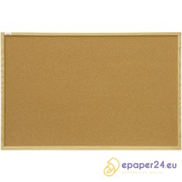 Tablica korkowa MemoBe 90x60cm rama drewniana