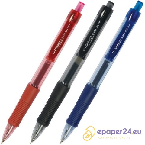 Długopis żelowy Q-Connect Sigma Gel 0.5mm niebieski Długopis żelowy Q-Connect Sigma Gel 0.5mm niebieski