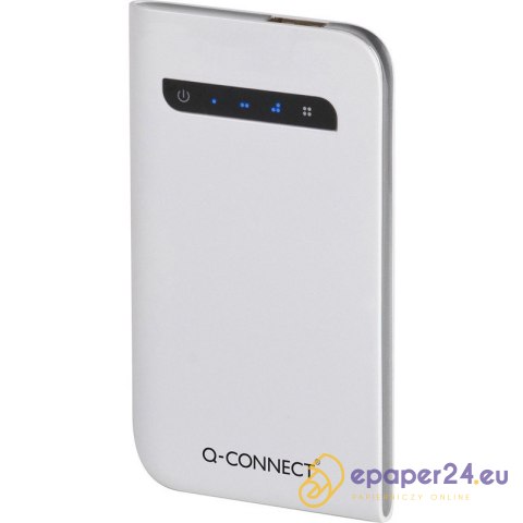 Powerbank Q-Connect 3000mAh biały Powerbank Q-Connect 3000mAh biały