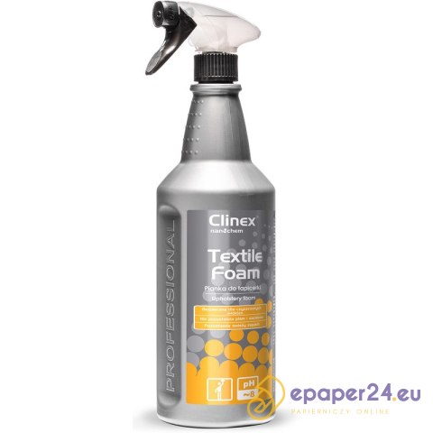 Pianka Clinex Textile Foam 1L (do czyszczenia tapicerki) Pianka Clinex Textile Foam 1L (do czyszczenia tapicerki)