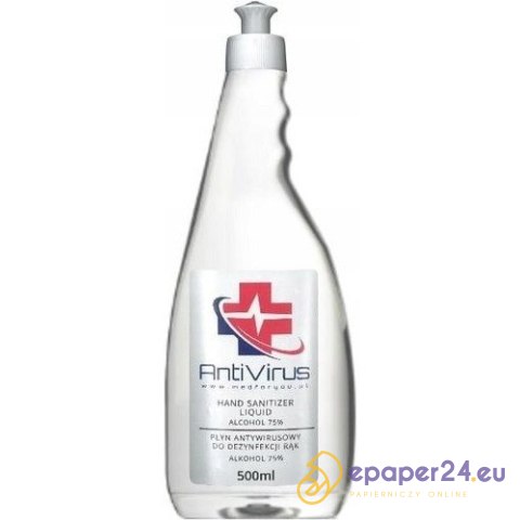 Płyn do dezynfekcji rąk AntiVirus 500ml Płyn do dezynfekcji rąk AntiVirus 500ml