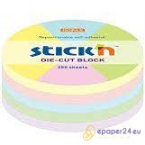 Karteczki Stick'n 67x67mm koło 5 kolorów (250) Karteczki Stick'n 67x67mm koło 5 kolorów (250)