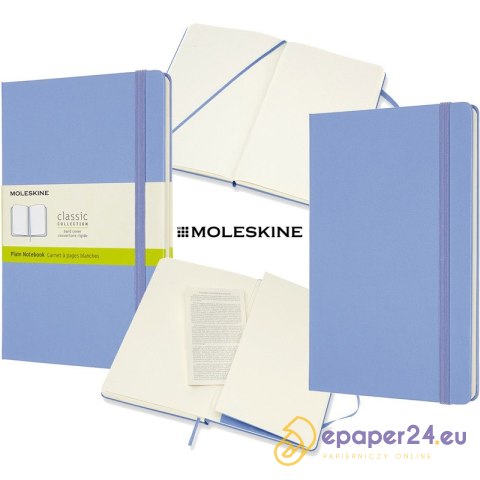 Notatnik Moleskine Classic L (13x21cm) gładki niebieski Notatnik Moleskine Classic L (13x21cm) gładki niebieski