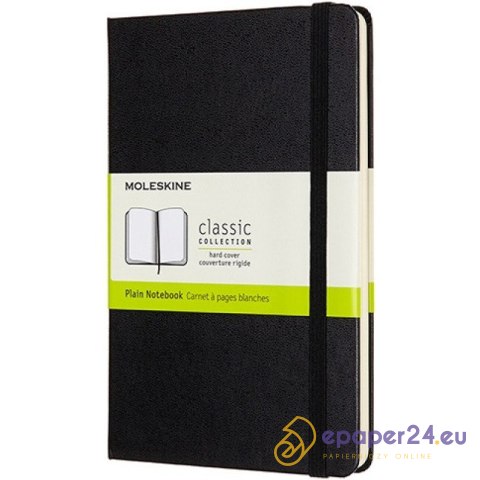 Notatnik Moleskine Classic M (11.5x18cm) gładki czarny Notatnik Moleskine Classic M (11.5x18cm) gładki czarny