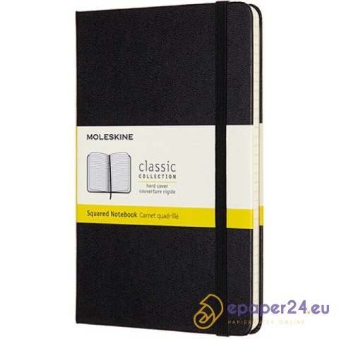 Notatnik Moleskine Classic M (11.5x18cm) kratka czarny Notatnik Moleskine Classic M (11.5x18cm) kratka czarny