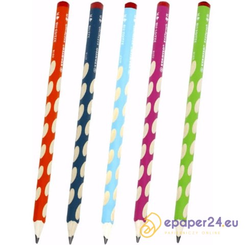 Ołówek Stabilo EasyGraph Pastel HB L różowy Ołówek Stabilo EasyGraph Pastel HB L różowy
