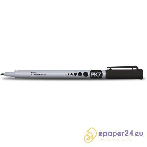 PIÓRO KULKOWE RYSTOR PK7 0.7mm CZARNE PIÓRO KULKOWE RYSTOR PK7 0.7mm CZARNE