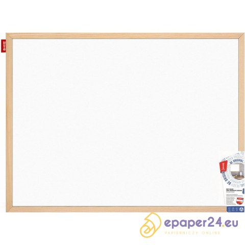 Tablica suchościeralna MemoBe 90x60cm rama drewniana Tablica suchościeralna MemoBe 90x60cm rama drewniana