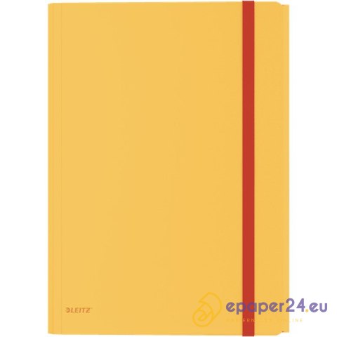 Taczka PP z gumką Leitz Cosy A4 szara Taczka PP z gumką Leitz Cosy A4 szara