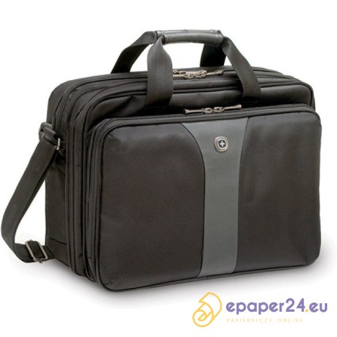 Torba na notebook Wenger Slim Legacy 16" czarno-szara Torba na notebook Wenger Slim Legacy 16" czarno-szara