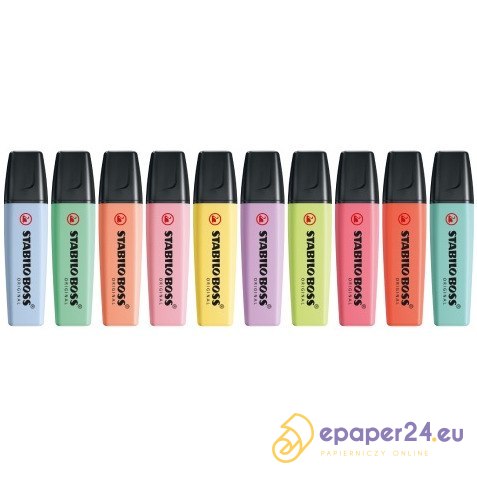 Zakreślacz Stabilo Boss Original Pastel subtelny pomarańcz Zakreślacz Stabilo Boss Original Pastel subtelny pomarańcz