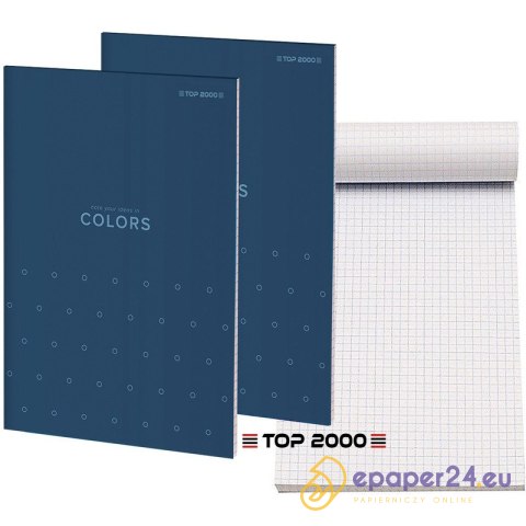 Blok notatnikowy Top 2000 Colors A5/100k kratka Blok notatnikowy Top 2000 Colors A5/100k kratka