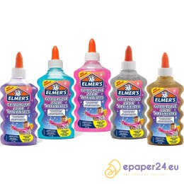 Klej w płynie Elmer's 177ml z brokatem srebrny