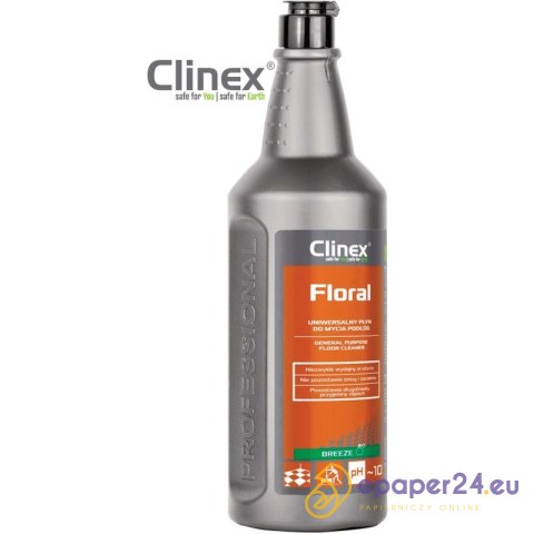 Płyn Clinex Floral Breeze 1L (do mycia podłóg) Płyn Clinex Floral Breeze 1L (do mycia podłóg)