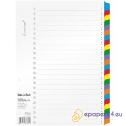 Przekładki kartonowe Biurfol A4 24 karty