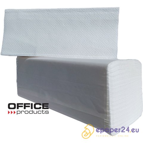 Ręczniki składane Office Products Z-Fold 2w celuloza białe (20x150) Ręczniki składane Office Products Z-Fold 2w celuloza białe (20x150)