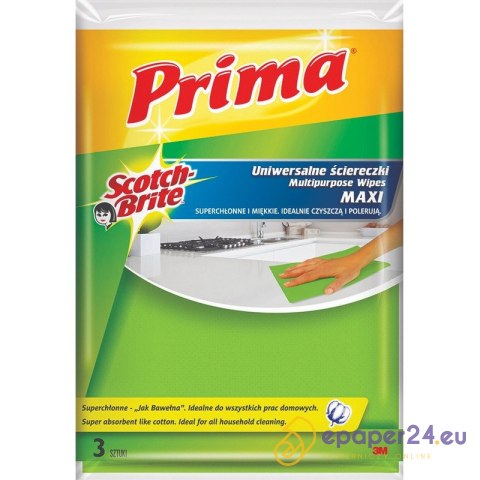 Ściereczki Scotch-Brite Prima Jak bawełna (3) Ściereczki Scotch-Brite Prima Jak bawełna (3)