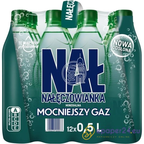 Woda Nałęczowianka 0.5L mocno gazowana (12) Woda Nałęczowianka 0.5L mocno gazowana (12)