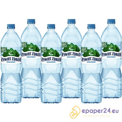 Woda Żywiec Zdrój 1.5L gazowana (6) Woda Żywiec Zdrój 1.5L gazowana (6)