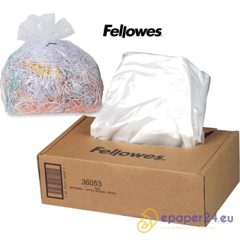 Worki do niszczarki Fellowes 34L (100) Worki do niszczarki Fellowes 34L (100)