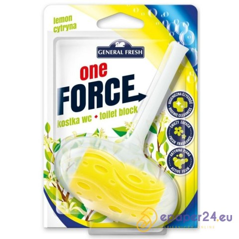 Zawieszka do WC Force One 40g cytryna Zawieszka do WC Force One 40g cytryna