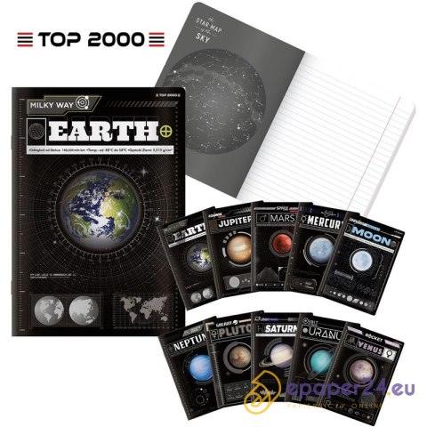 Zeszyt Top 2000 Young Inventor A5/60k linia Zeszyt Top 2000 Young Inventor A5/60k linia