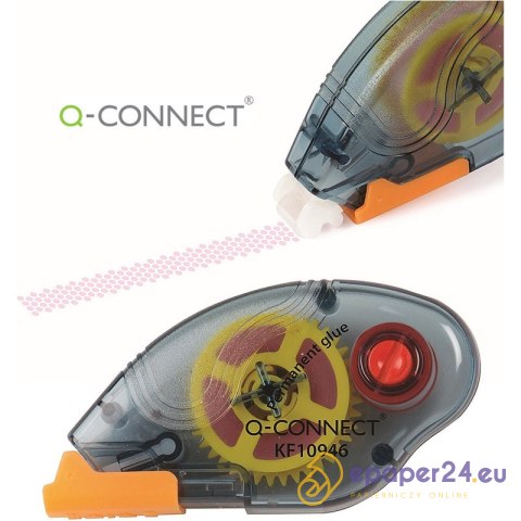 Klej w taśmie Q-Connect 6.5mm/8.5m permanentny Klej w taśmie Q-Connect 6.5mm/8.5m permanentny