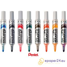Marker do tablic Pentel Maxiflo MWL5M pomarańczowy