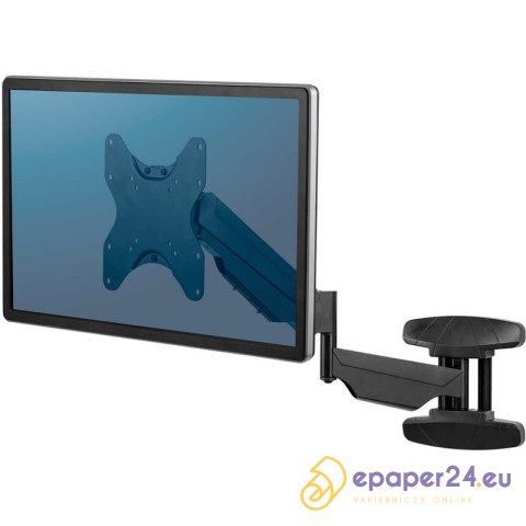 Ramię na monitor Fellowes (do montażu na ścianie) czarne Ramię na monitor Fellowes (do montażu na ścianie) czarne