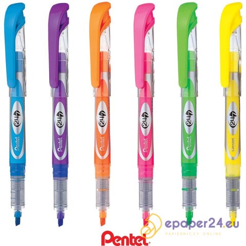 Zakreślacz Pentel SL12 pomarańczowy Zakreślacz Pentel SL12 pomarańczowy