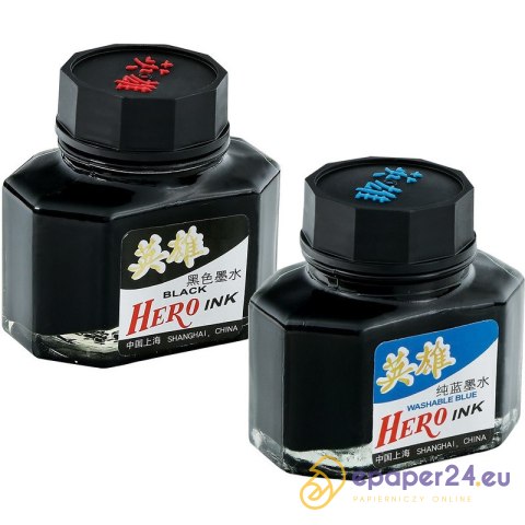 Atrament Hero 50ml czarny Atrament Hero 50ml czarny