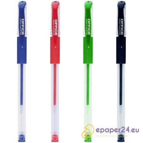 Długopis żelowy Office Products 0.5mm niebieski Długopis żelowy Office Products 0.5mm niebieski