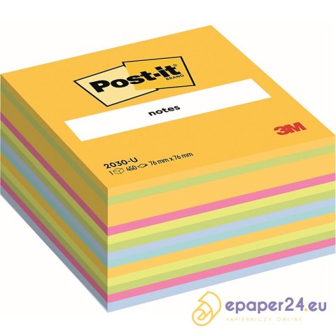 Karteczki Post-it 76x76mm (2030-U) (450) Karteczki Post-it 76x76mm (2030-U) (450)