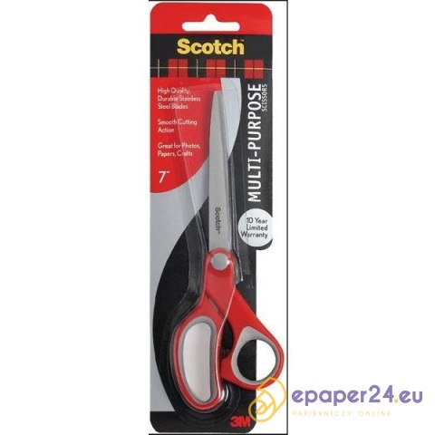 NOŻYCZKI SCOTCH 18cm ERGONOMICZNE NOŻYCZKI SCOTCH 18cm ERGONOMICZNE