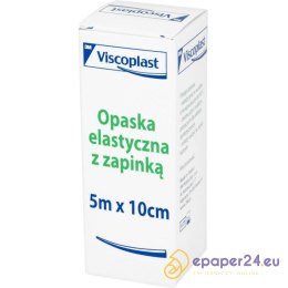 Opaska elastyczna Viscoplast 5mx10cm z zapinką