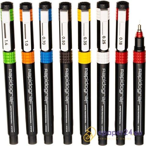 Pisak kreślarski Rystor Rapidograf Super Professional 0.70mm Pisak kreślarski Rystor Rapidograf Super Professional 0.70mm