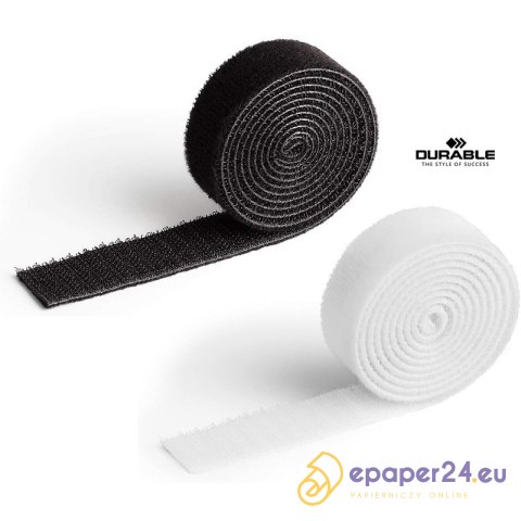 Taśma do kabli Durable Cavoline Grip 20mm/1m czarna Taśma do kabli Durable Cavoline Grip 20mm/1m czarna