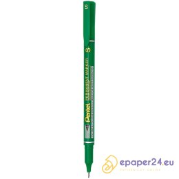 Foliopis permanentny Pentel NFS410 S 0.4mm zielony