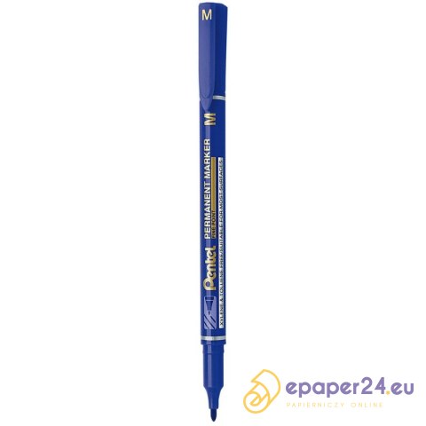 Foliopis permanentny Pentel NM470 M 1.0mm niebieski Foliopis permanentny Pentel NM470 M 1.0mm niebieski