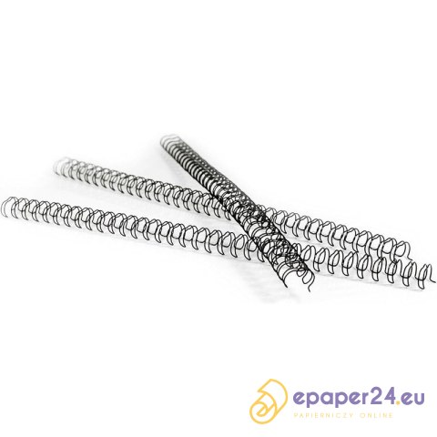 Grzbiety drutowe Fellowes 6mm czarne (100) Grzbiety drutowe Fellowes 6mm czarne (100)