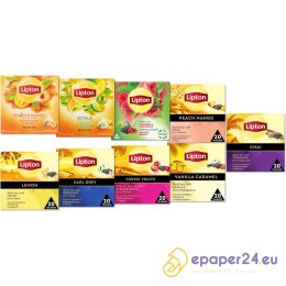 Herbata Lipton Piramid czarna Lemon (20)