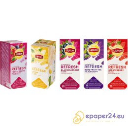 Herbata Lipton Refresh Blackcurrant (25)