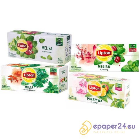 Herbata Lipton ziołowa pokrzywa z mango (20) Herbata Lipton ziołowa pokrzywa z mango (20)