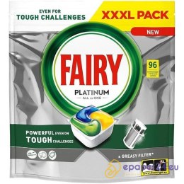 Kapsułki do zmywarki Fairy Platinium All in one Lemon (96)