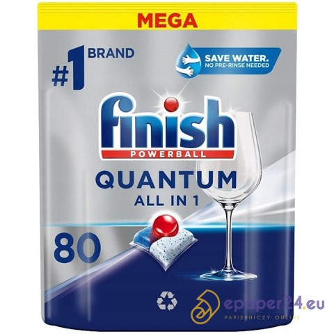 Kapsułki do zmywarki Finish Quantum All-in-1 (80) Kapsułki do zmywarki Finish Quantum All-in-1 (80)
